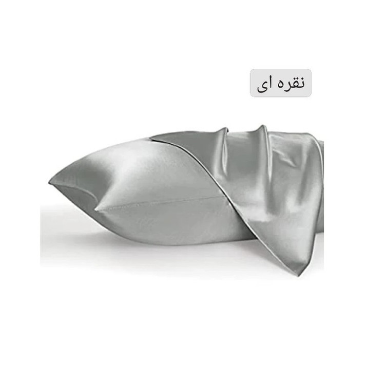 رو بالشتی ملولِی مدل ساتن ابریشم پرو