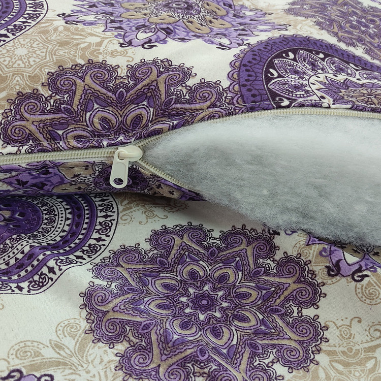 ملحفه تشک مهمان خانه سفید مدل خورشید سایز 195x100 سانتی متر