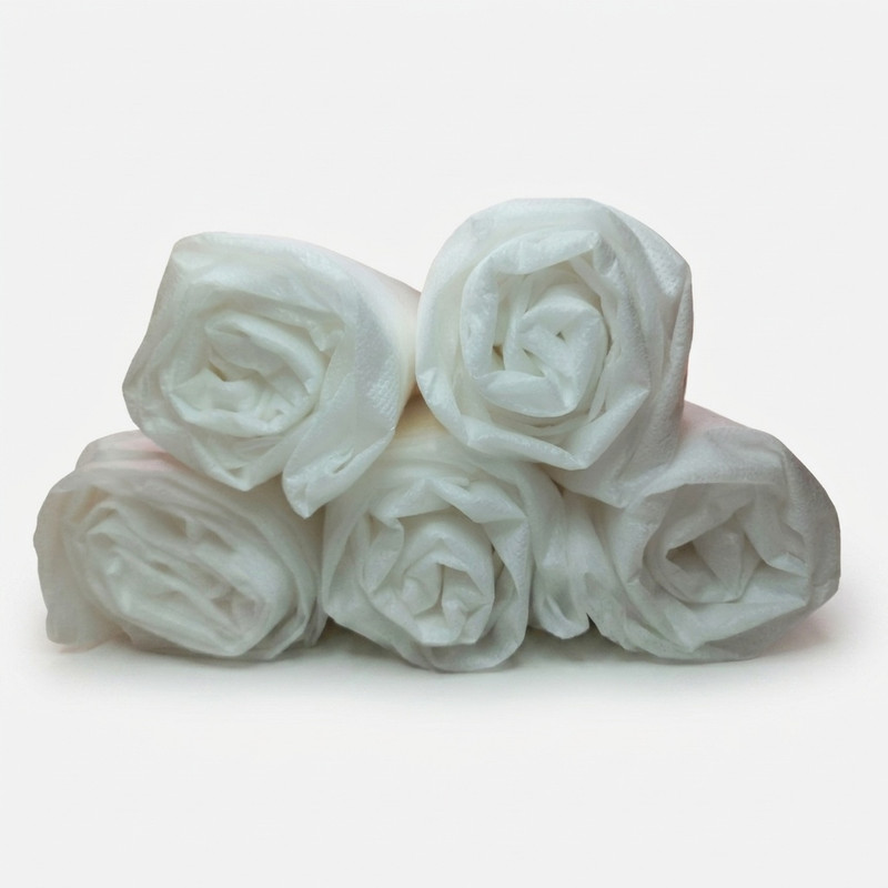ملحفه یکبار مصرف مدل کشدار یک نفره سایز 120x220 سانتی متر بسته 5 عددی