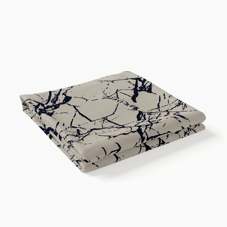روکش لحاف مدل سنگ مرمر یک نفره سایز 160 ×220 سانتی متر