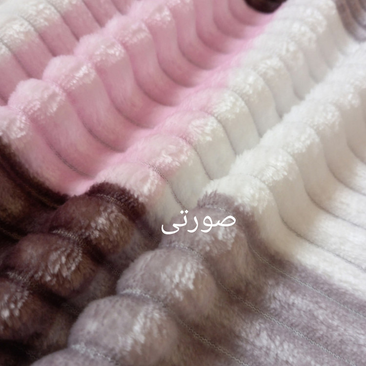 پتو مسافرتی مدل پلیسه کد 00k سایز 200×150 سانتی متر