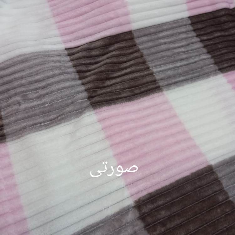 پتو مسافرتی مدل پلیسه کد 00k سایز 200×150 سانتی متر