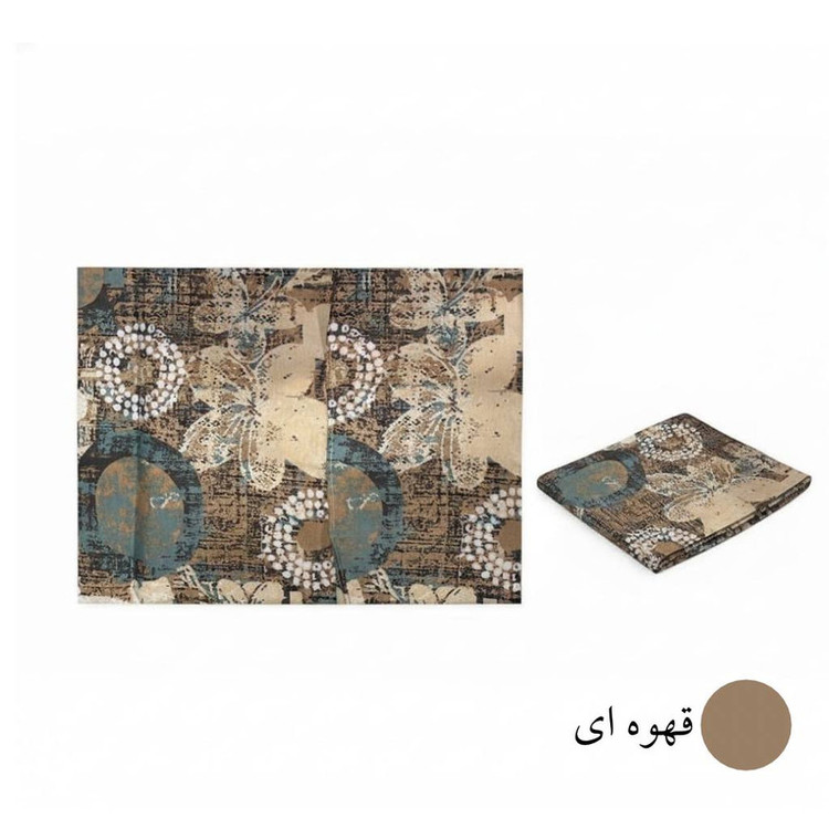 کاور تشک مهمان پرارین مدل آرزو الیزه یکنفره دوتکه