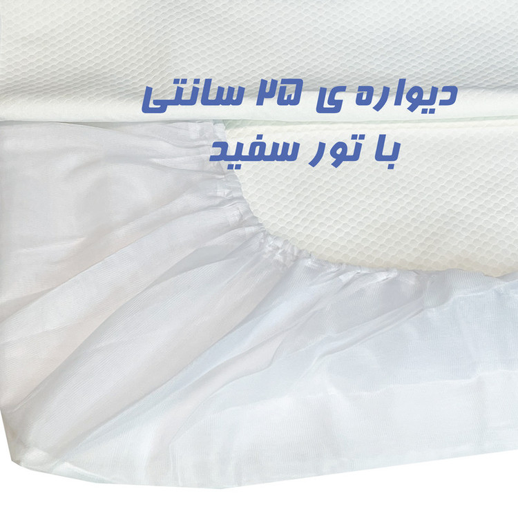 محافظ تشک رویال مدل ضدآب perfect یکنفره سایز 200×90 سانتی متر