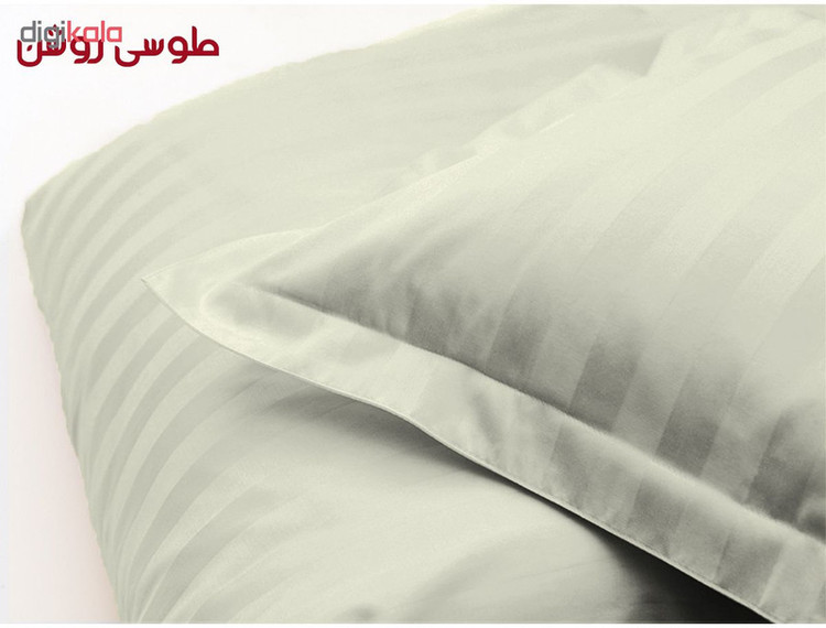 سرویس ملحفه هارمونی مدل 50Satin یک و نیم نفره دو تکه
