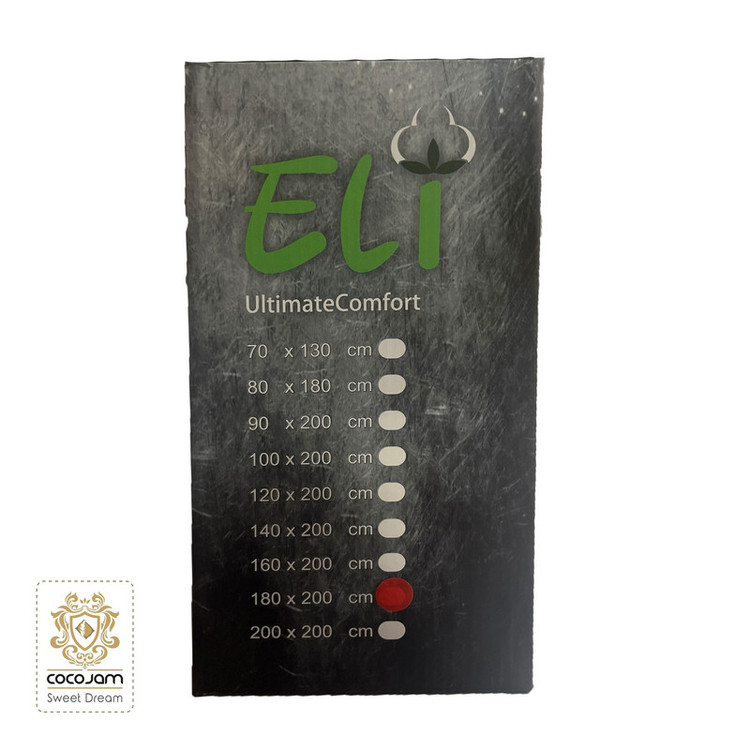 محافظ تشک کوکوجم مدل ELi تکنفره سایز 160×200 سانتی متر
