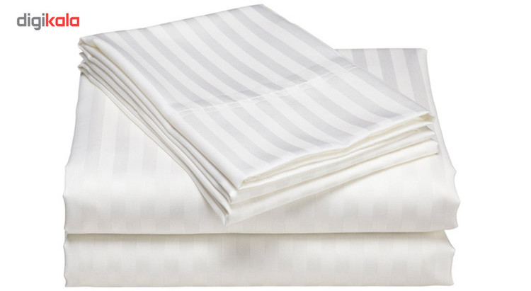سرویس ملحفه هارمونی مدل 50Satin یکنفره دو تکه