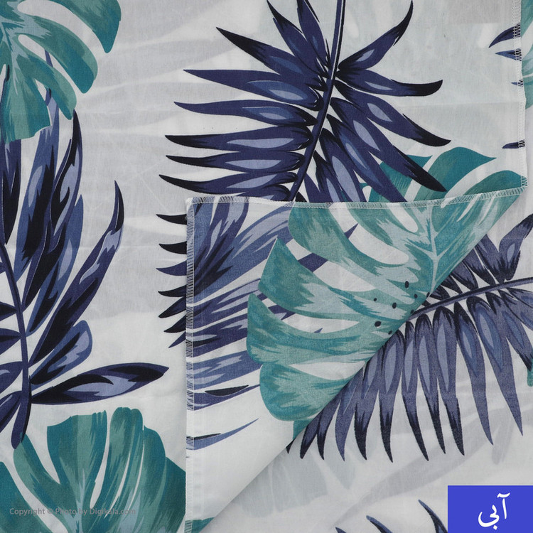 ملحفه آرین مدل روانداز طرح هاوایی دونفره سایز 170x240 سانتی متر
