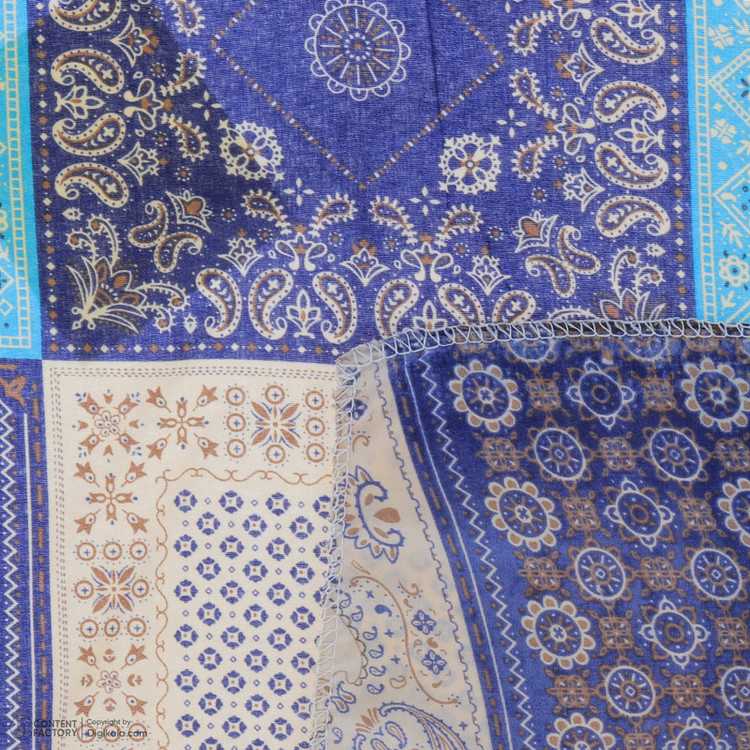 ملحفه ناتوسا مدل کشدار سنتی دو نفره سایز 140x200 سانتی متر