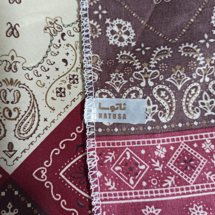 ملحفه ناتوسا مدل کشدار سنتی دو نفره سایز 140x200 سانتی متر