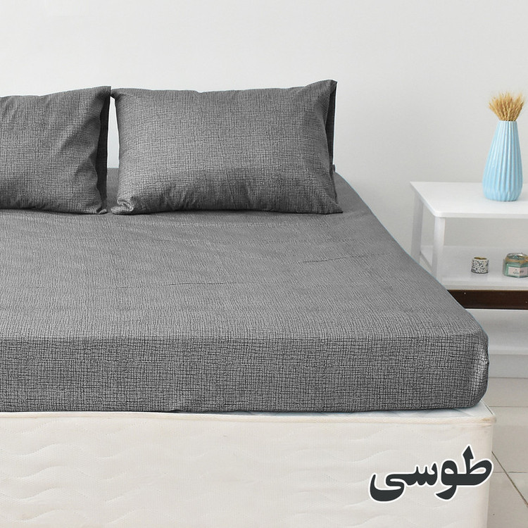 سرویس ملحفه بومرنگ مدل Seramik-120 یکنفره 2 تکه