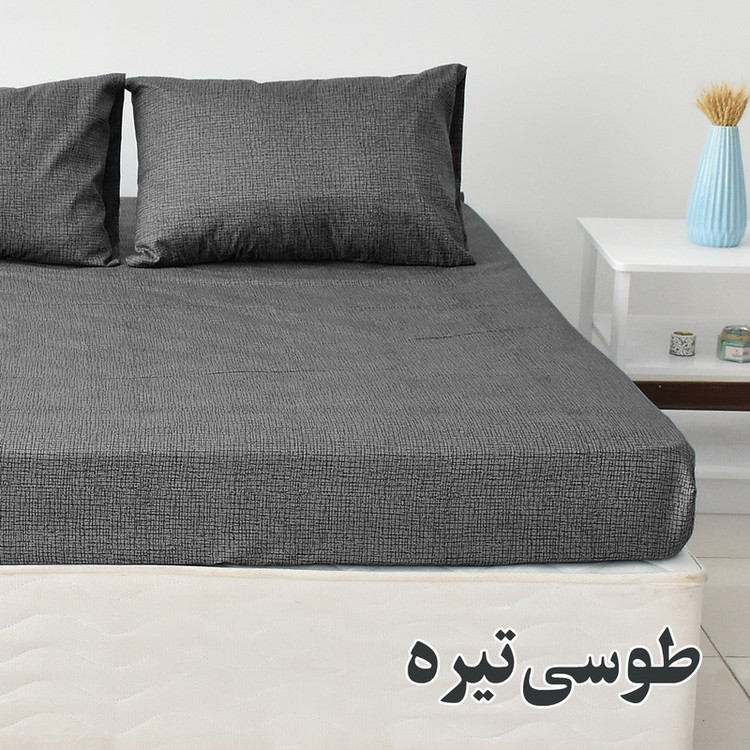 سرویس ملحفه بومرنگ مدل Seramik-120 یکنفره 2 تکه