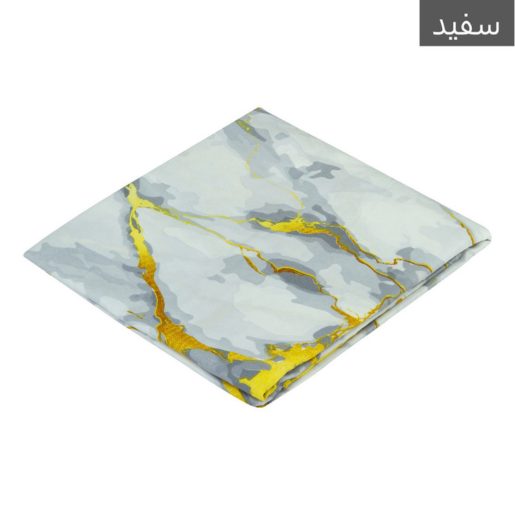 ملحفه آرین مدل روانداز طرح رعد دونفره سایز 220x240 سانتی متر