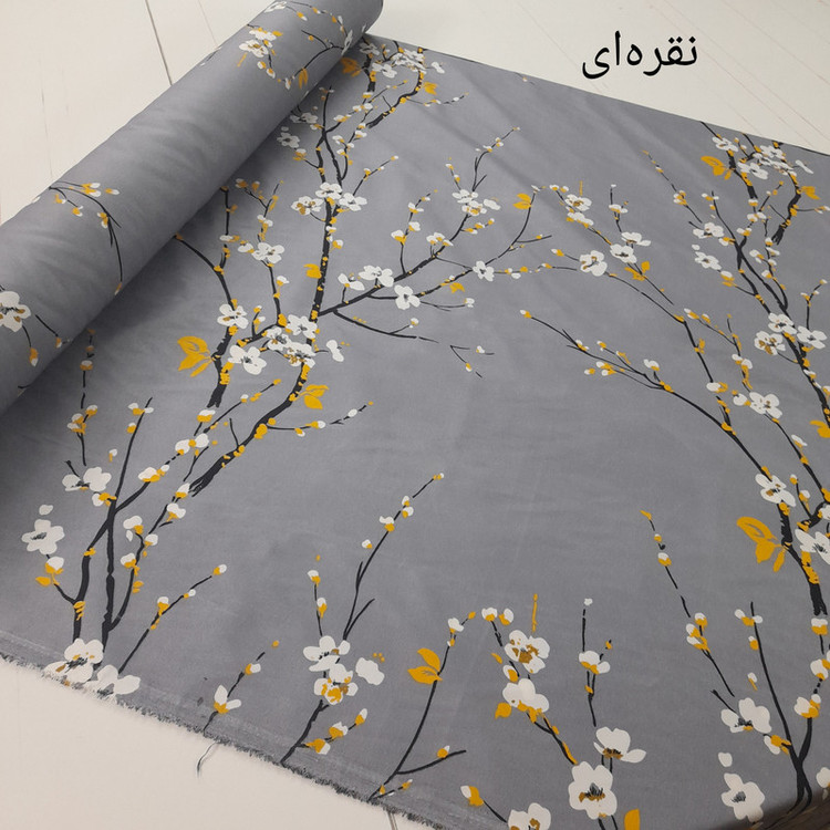 سرویس ملحفه مدل کشدوز طرح شکوفه کد 90 یک نفره دو تکه