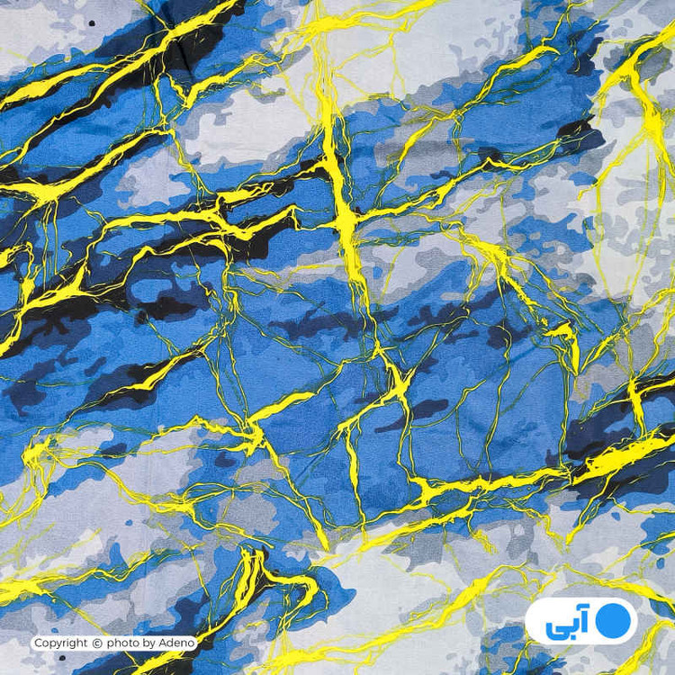 ملحفه آدنو مدل volcano کد CH84 دونفره سایز 220x240 سانتی متر