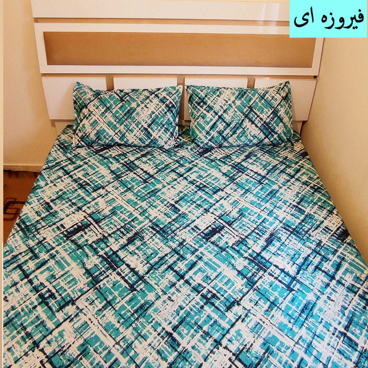 سرویس ملحفه آرین مدل آرت کد Ar180 دو نفره 3 تکه