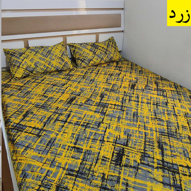 سرویس ملحفه آرین مدل آرت کد Ar180 دو نفره 3 تکه