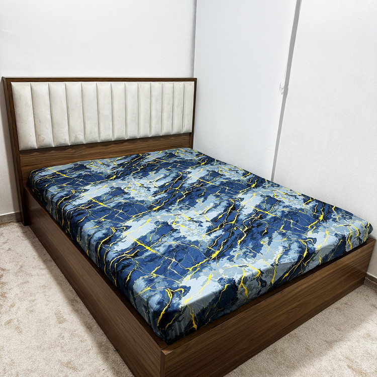ملحفه ناتوسا مدل رعد دو نفره سایز 250x240 سانتی متر