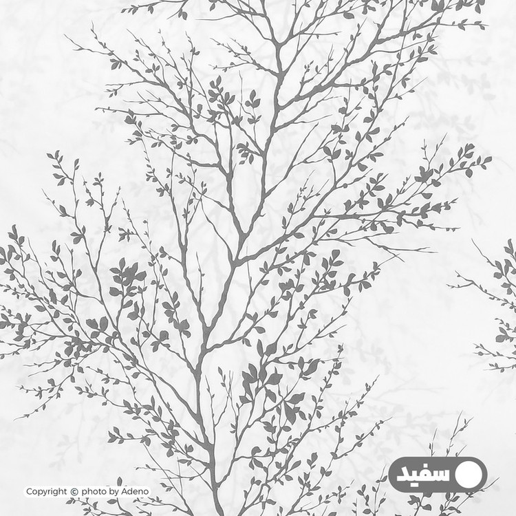 ملحفه آدنو مدل شاخه کد IR132 یک نفره سایز 140x240 سانتی متر