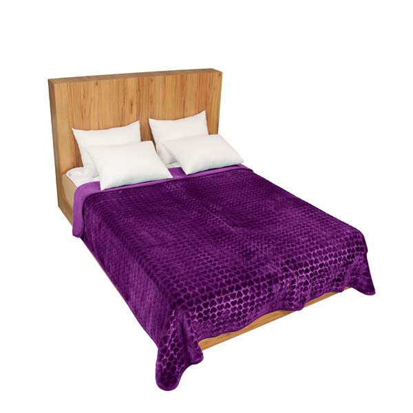 پتو 2 نفر نساجی لاله مهرگان مدل الوان طرح کُره سایز 230x210x2 سانتیمتر
