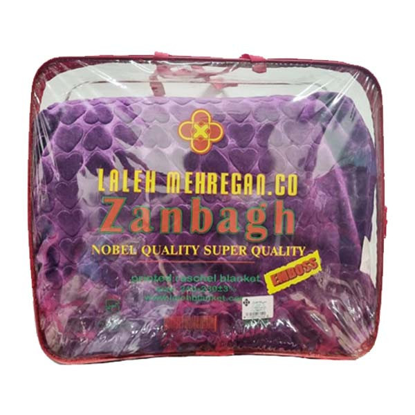 پتو 2 نفر نساجی لاله مهرگان مدل الوان طرح کُره سایز 230x210x2 سانتیمتر