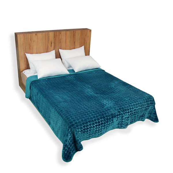 پتو 2 نفر نساجی لاله مهرگان مدل الوان طرح کُره سایز 230x210x2 سانتیمتر