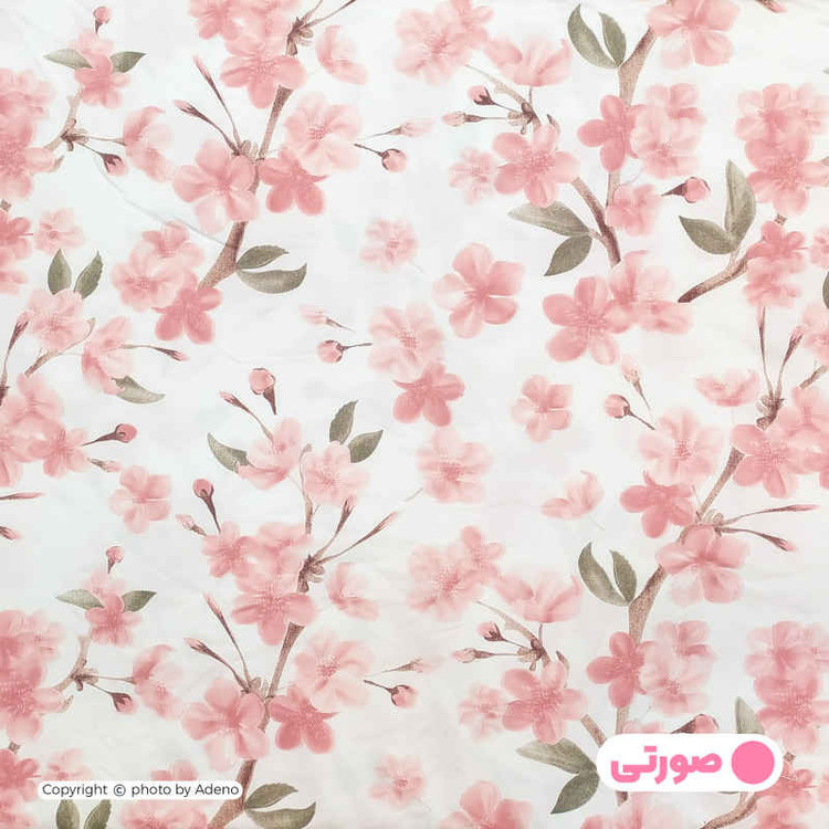 ملحفه آدنو مدل گلوریا کد CH113 سایز 160x200 سانتی متر