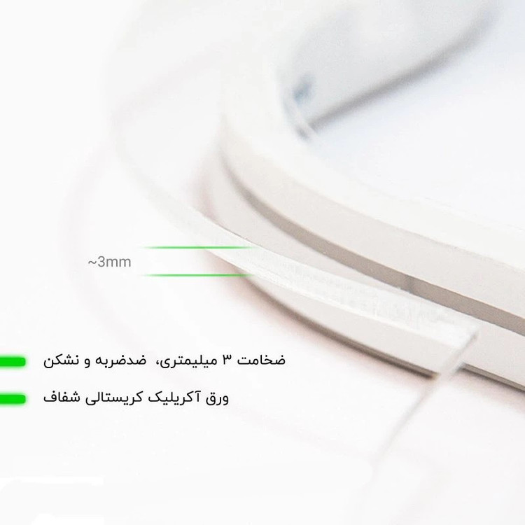 ریسه نئون فلکسی مدل 12 ولت نسوز SILICON طول 1 متر