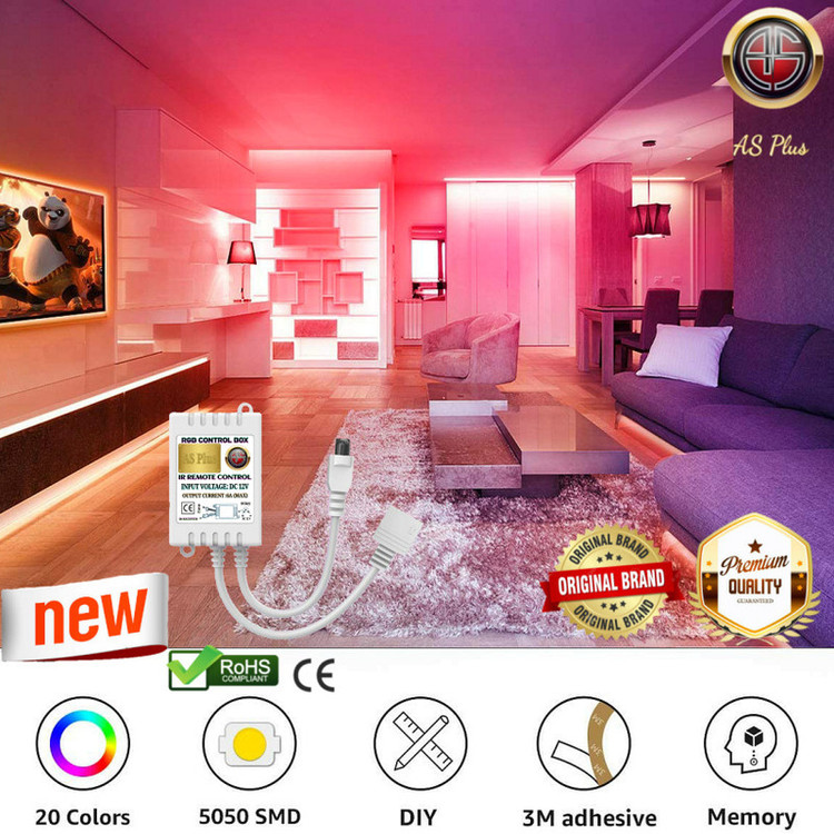 ریسه ال ای دی مدل As plus RGB44 key طول 5 متر