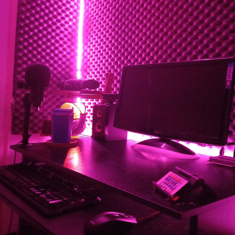 ریسه ال ای دی مدل شلنگی RGB طول 3 متر به همراه ریموت