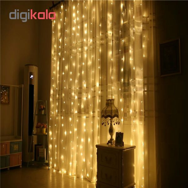 ریسه ال ای دی مدل پرده 220v طول 3 متر