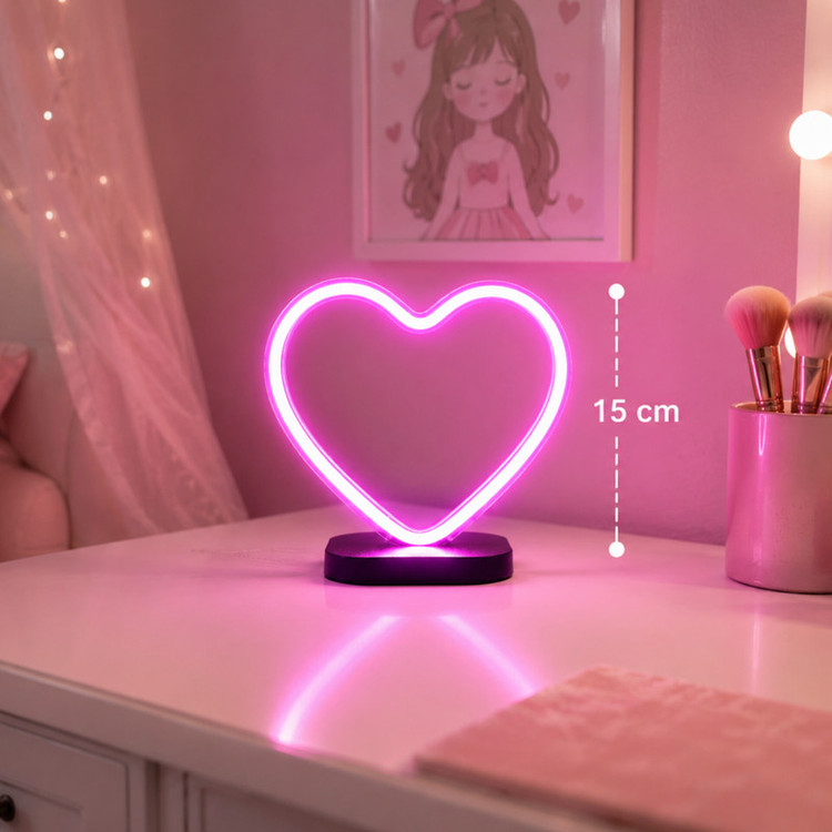 تابلو نئونی طرح قلب کد p10