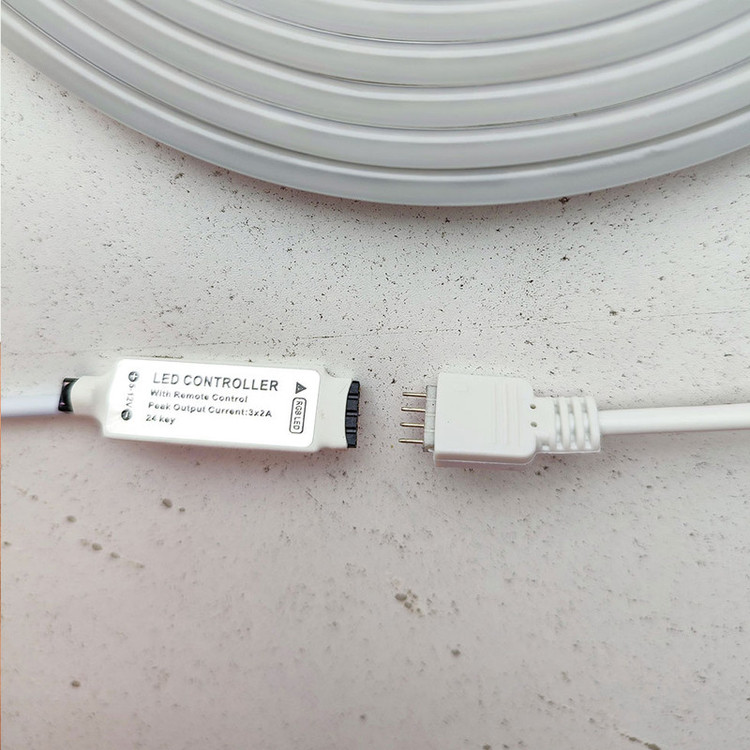 ریسه ال ای دی مدل فلکسی 12v 3528-RGB طول 5 متر