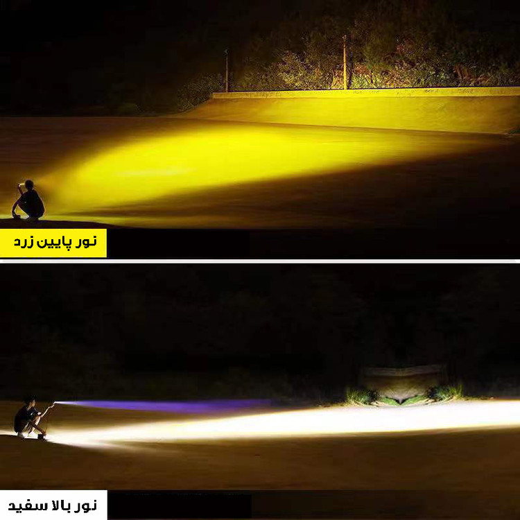 پروژکتور مدل آفرودی کد 2win-LED بسته دو عددی