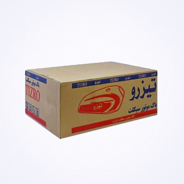 باک موتورسیکلت تیزرو یدک پارس کد MF2000237 به همراه قاب بغل