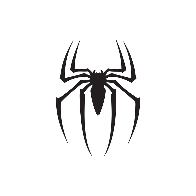 برچسب بدنه خودرو طرح Spider کد 01