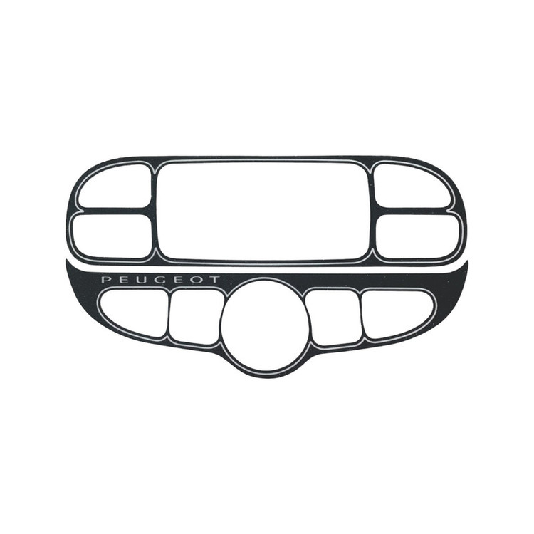 برچسب قاب دریچه کولر مدل PH-94 مناسب برای 206 و 207 تیپ 5