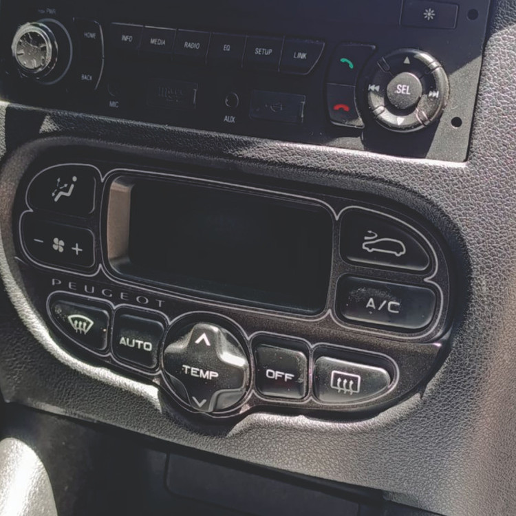 برچسب قاب دریچه کولر مدل PH-94 مناسب برای 206 و 207 تیپ 5