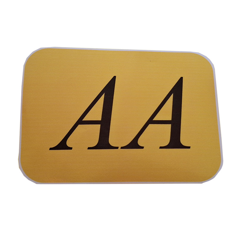 برچسب درب باک کالانیکس مدل BAR-405AA-10507 طرح AA مناسب برای پژو 405