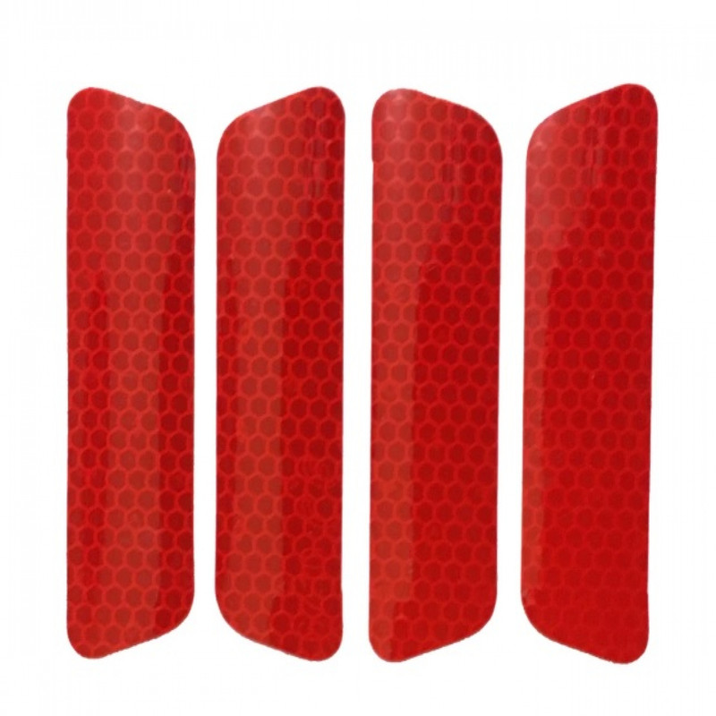برچسب شبرنگ هشدار باز بودن درب خودرو مناسب برای آریزو مدل R27 بسته 4 عددی