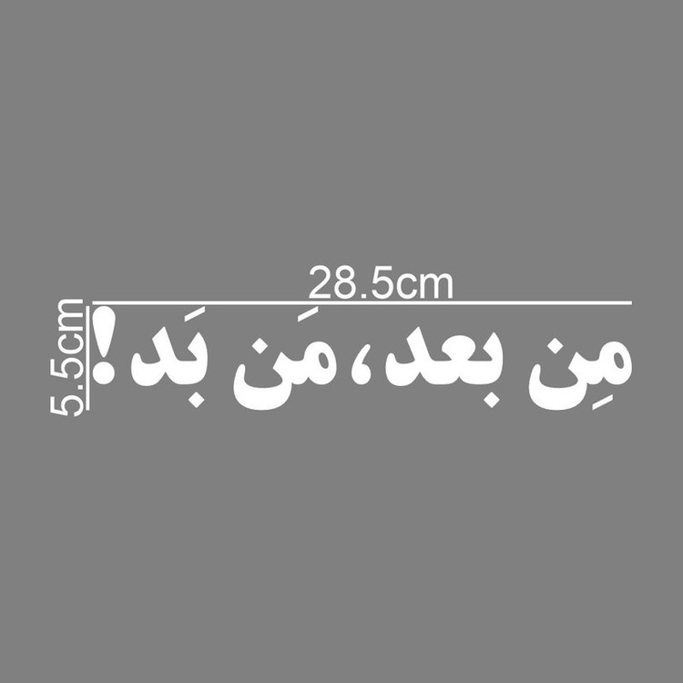 برچسب بدنه خودرو طرح من بعد من بد کد MT-W500