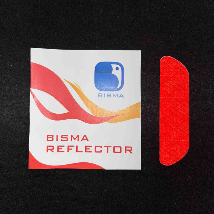 برچسب شبرنگ هشدار باز بودن درب خودرو بیسما مدل BISMA مناسب برای پژو 207