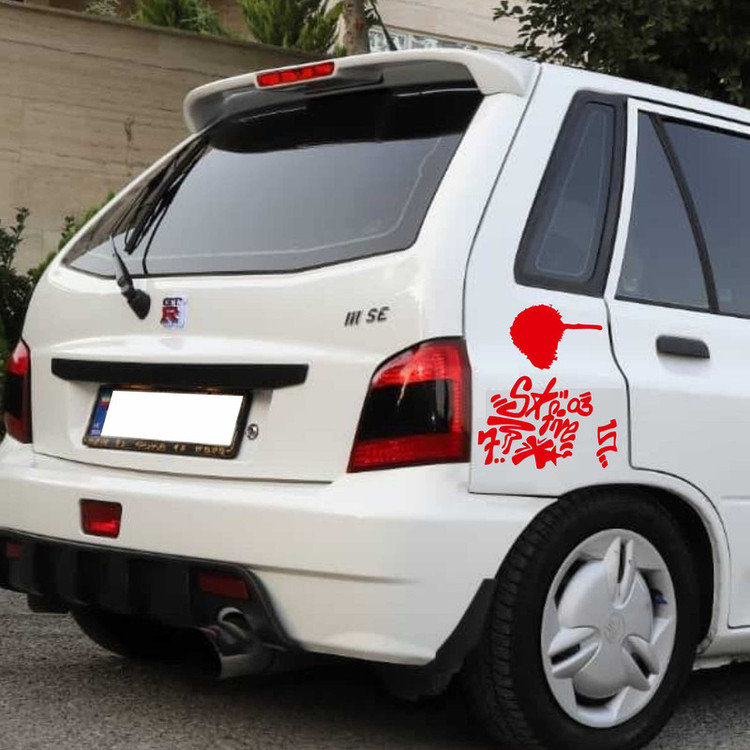 برچسب بدنه خودرو ونگارد طرح Japon کد M1