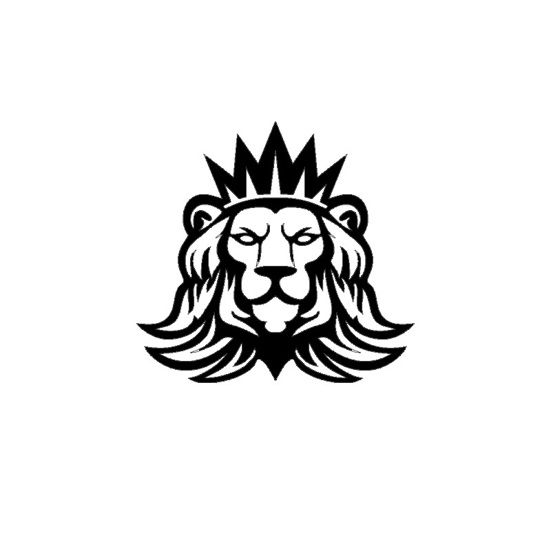 برچسب خودرو طرح شیر کد k10000