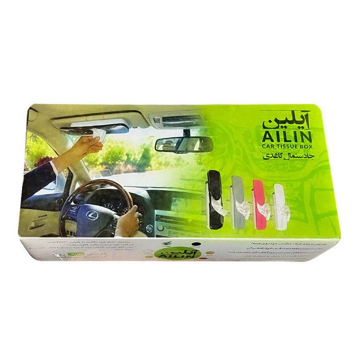 جای دستمال کاغذی خودرو آیلین مدل AFTER MARKET