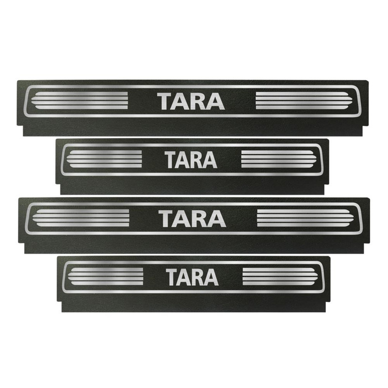 برچسب پارکابی خودرو مهدیار طرح چرم کد SP154 مناسب برای تارا بسته 4 عددی