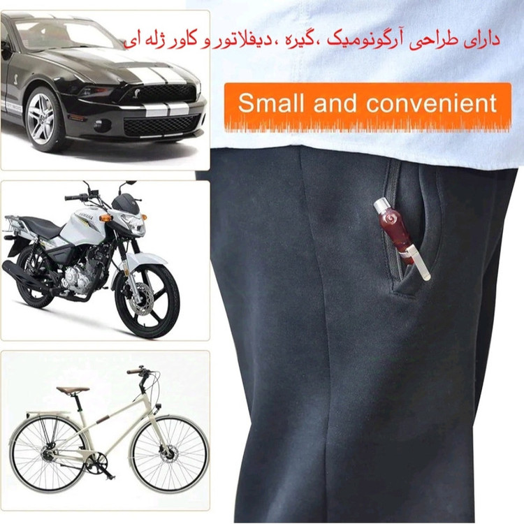 درجه تنظیم باد لاستیک مدل inflator