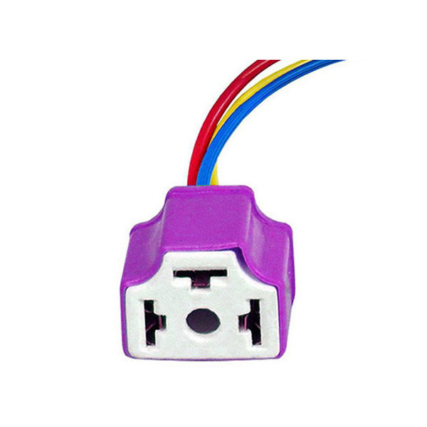 سوکت 3 فیش چراغ جلو کد 4228 بسته 10 عددی