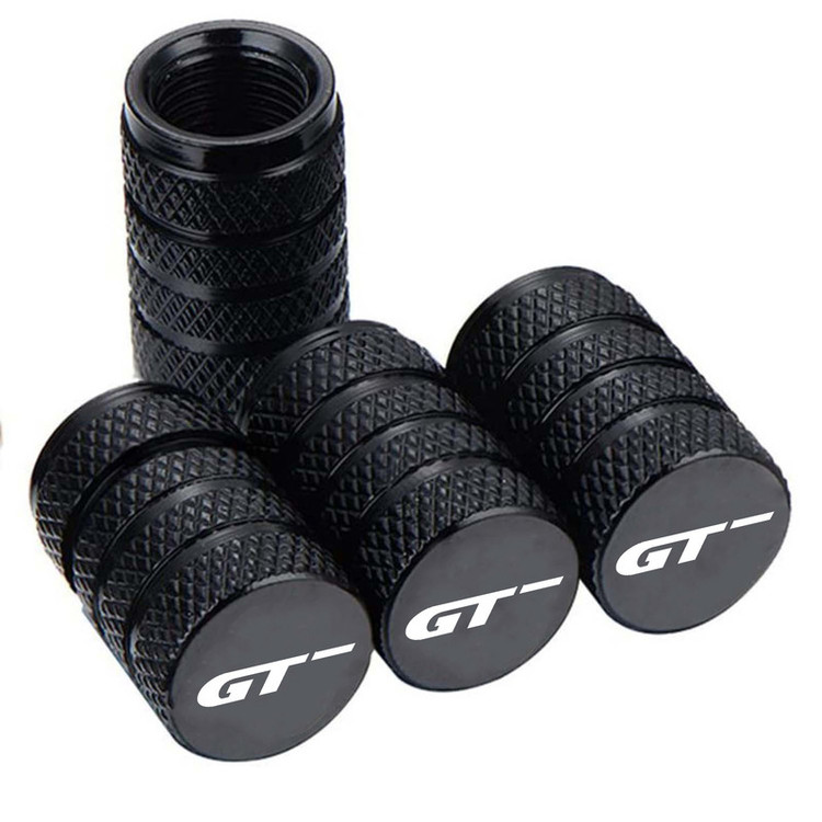 سر والف خودرو مدل GT2026BK طرح جی تی مجموعه 4 عددی