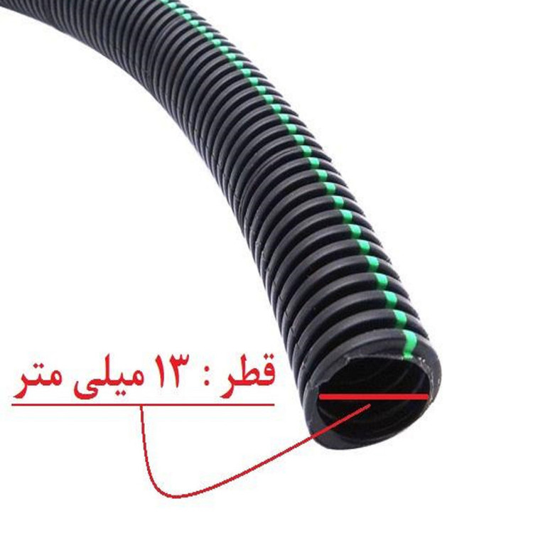 لوله خرطومی سیم کشی خودرو طاووس کابل پارسیان مدل تی 130/5